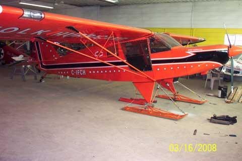 Volk Hurricane in hangar