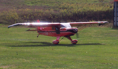 Volk Hurricane takeoff