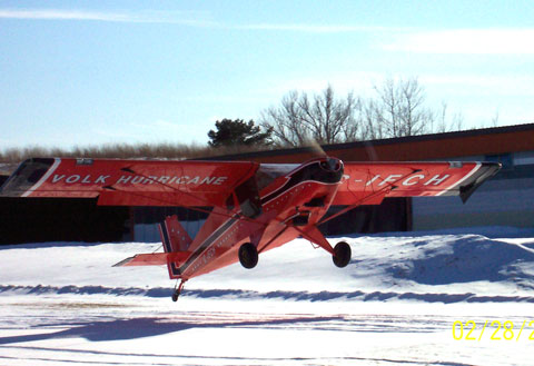 Volk Hurricane takeoff 2